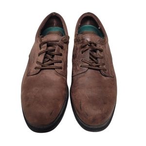 !!!BUGLE BOY Size 10.5  Brown Suede Leather Saddle Shoes Men's Oxford 6502-77120